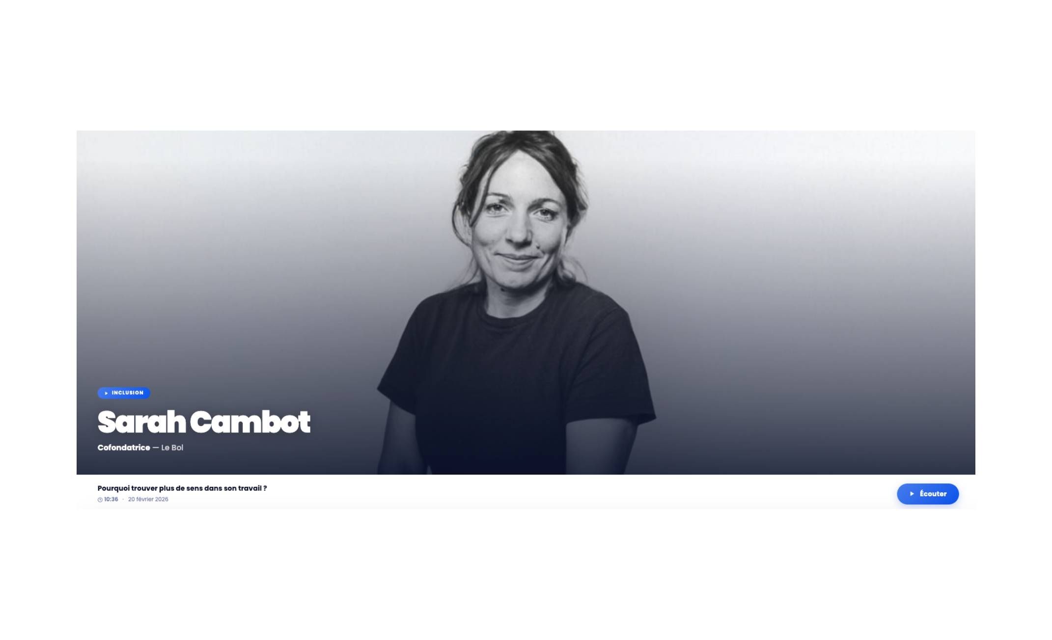 Sarah sur Impact.info : céramique et reconversion. 